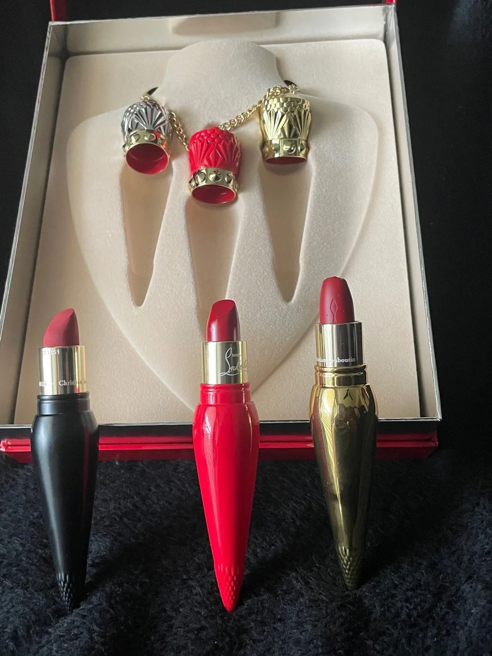Christian Louboutin Rouge Red Lipstick Packaging